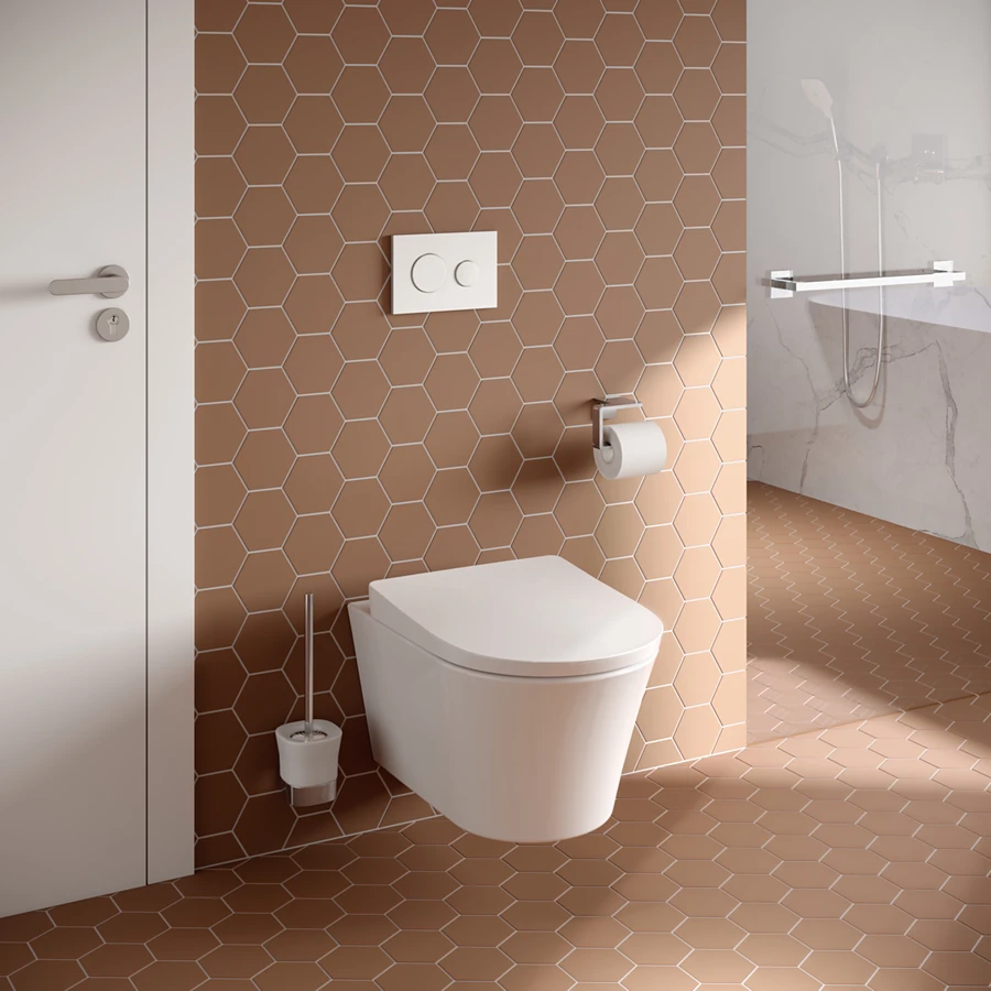 The GP toilet is new to the collection, and blends seamlessly into practically every interior. Photo: TOTO