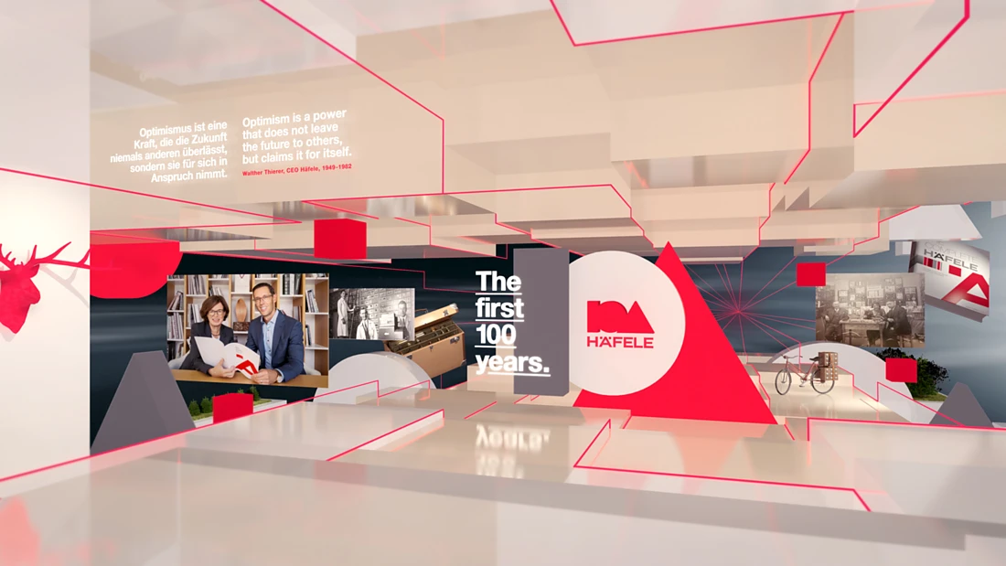 <p>It will be easier for everyone to access from now on: the multiple award-winning virtual showroom H&auml;fele Discoveries is being given a comprehensive update for interzum. It will provide exciting trade fair insights, not only during but also after interzum. Illustration: H&auml;fele</p>