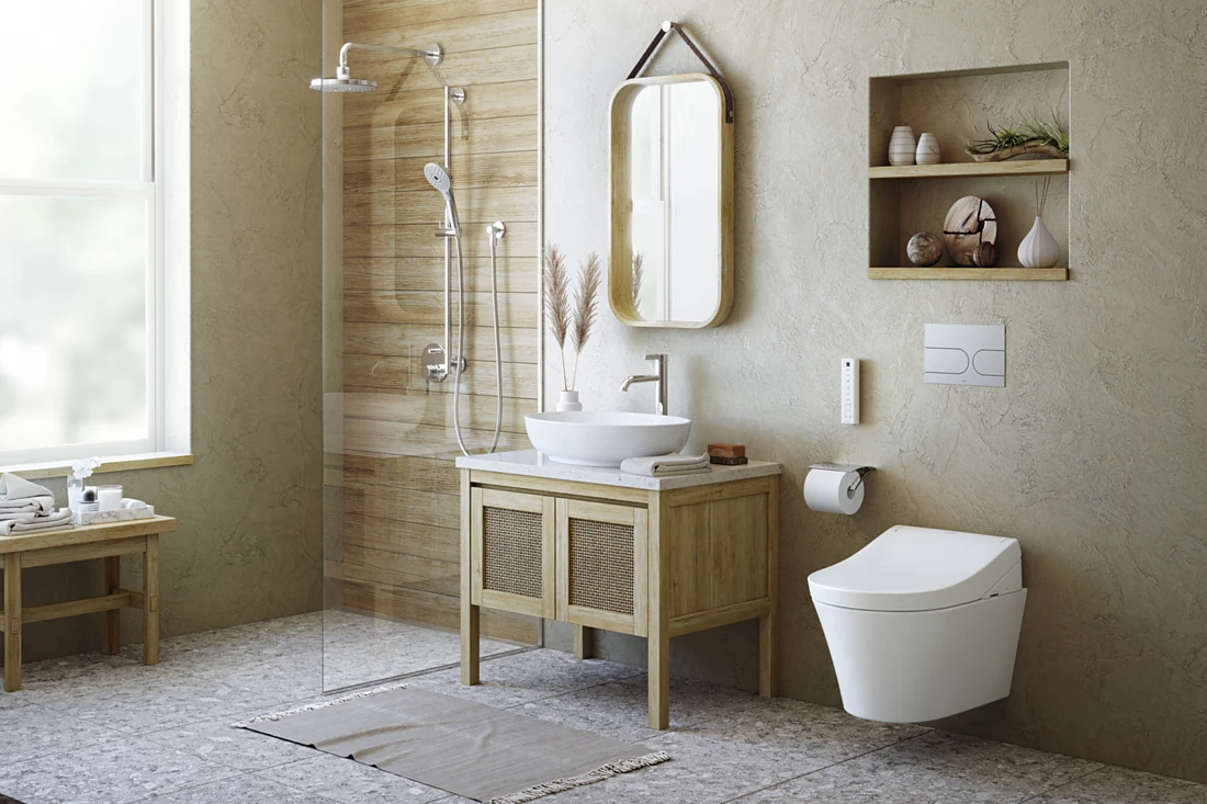Japanese sanitary ware manufacturer TOTO produces WASHLET™, widely considered to be the shower toilets with the most extensive hygiene features on the market today. The latest introduction is the RG model. Photo: TOTO