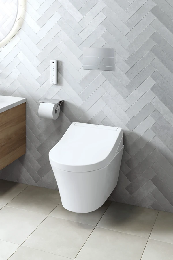 TOTO shower toilets are easy to clean and feature technologies that guarantee long-lasting cleanliness. The latest introduction to the collection is WASHLET™ RG. Photo: TOTO